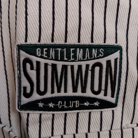 Sumwon Brand Gentlemen's Club Full Zip Up Shirt Brand New W-Tag Size XSmall - Picture 3 of 11